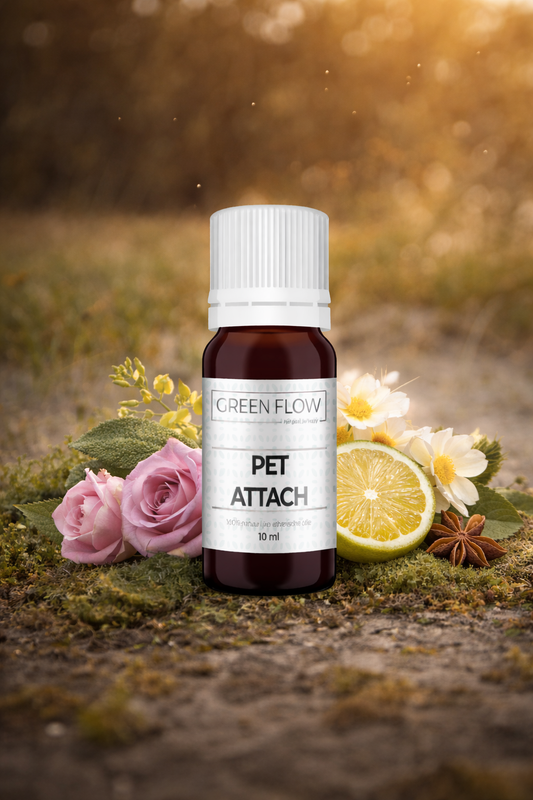 Pet Attach - 10 Ml - 100% Natuurzuivere Etherische Olie