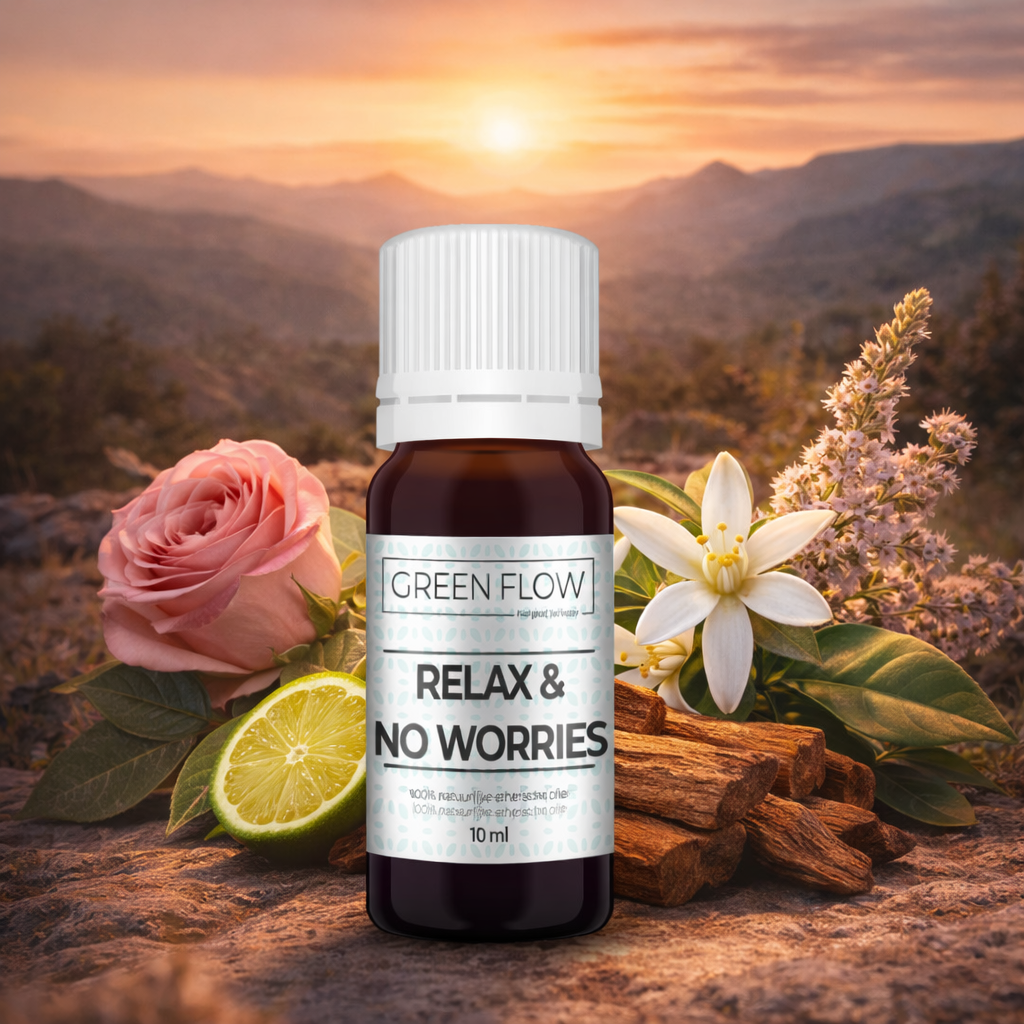 Relax & No Worries - 10 ml - 100% naturreines ätherisches Öl