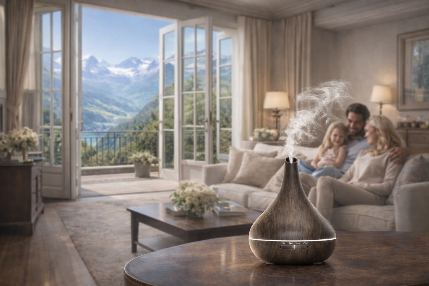 Lotus Pro - Dark Wood - Aroma Diffuser
