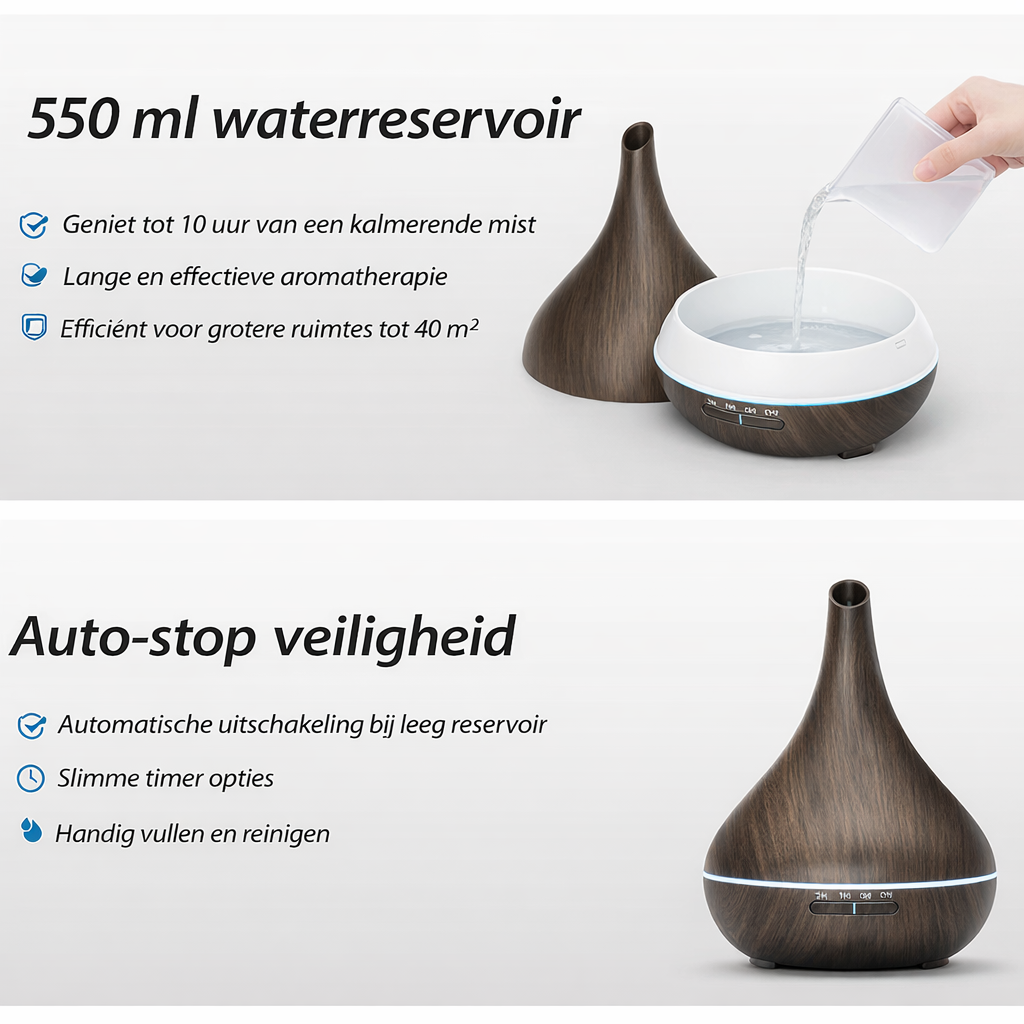 Lotus Pro - Dark Wood - Aroma Diffuser